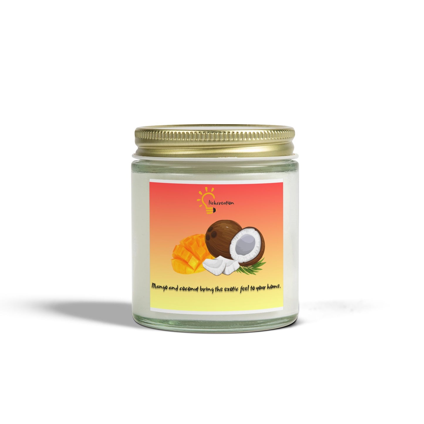 Scented Candles, Coconut-Mango