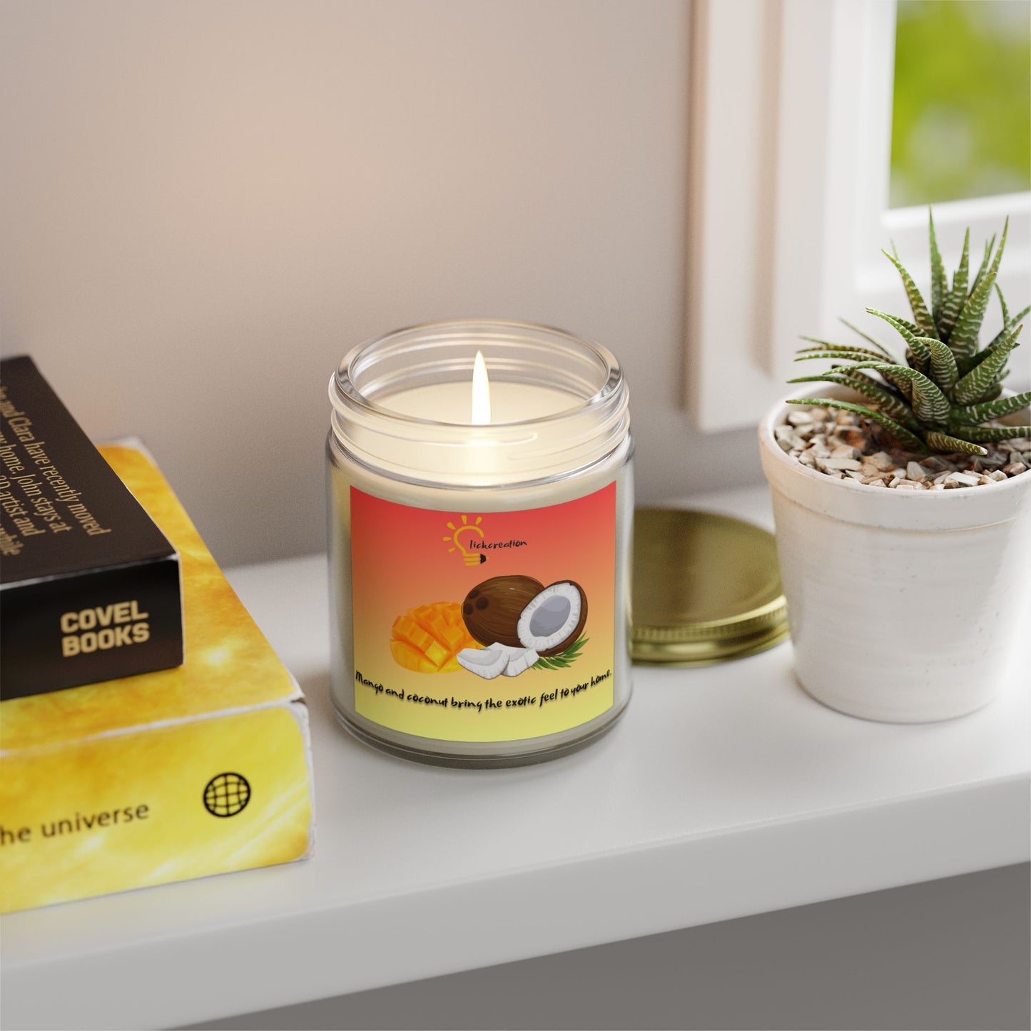 Scented Candles, Coconut-Mango