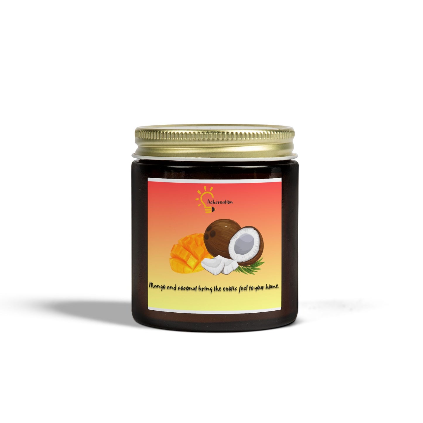 Scented Candles, Coconut-Mango