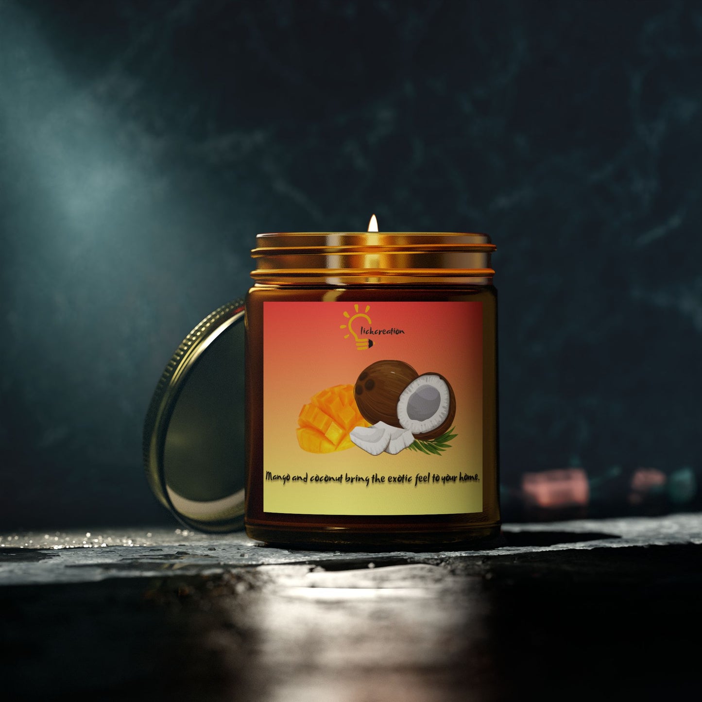 Scented Candles, Coconut-Mango