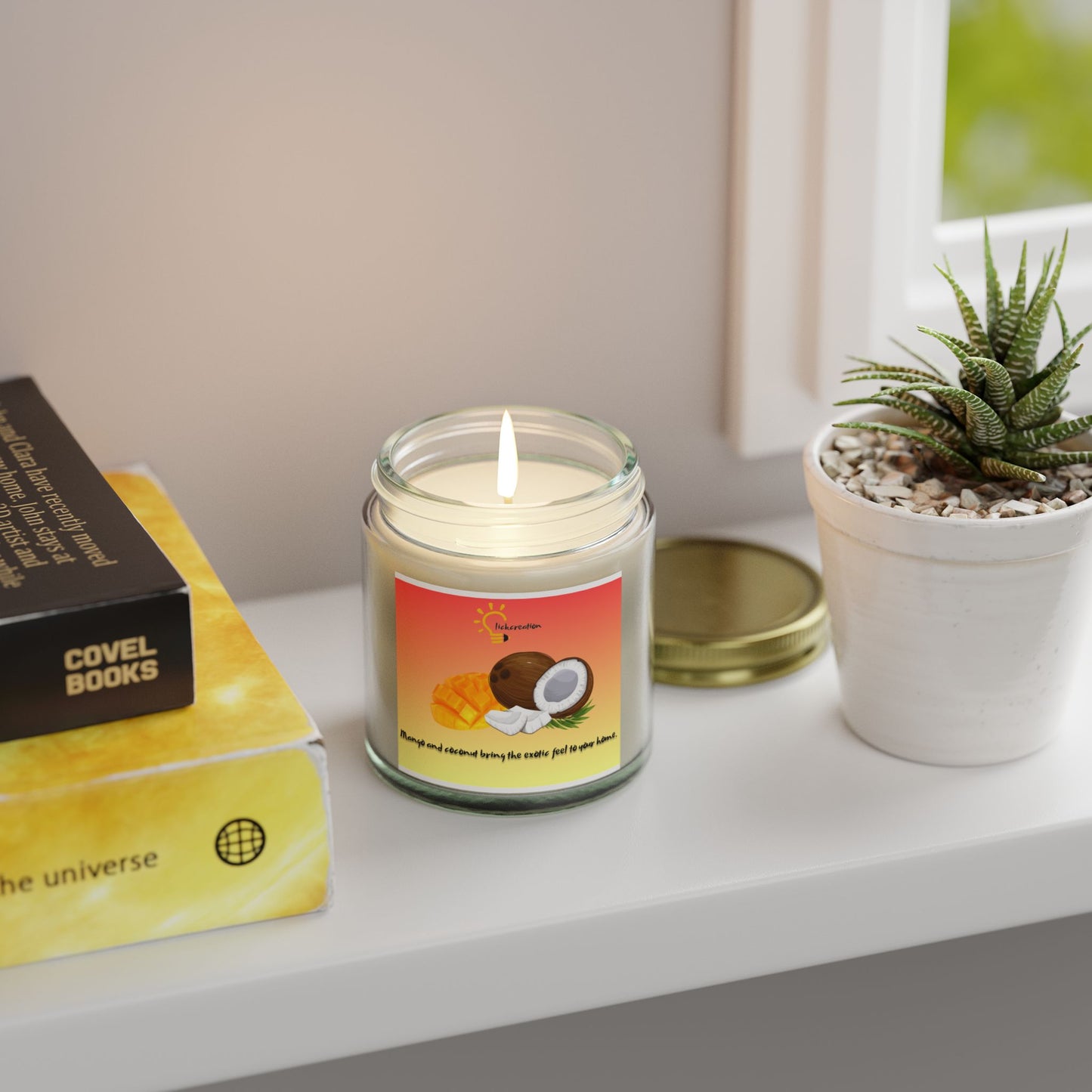 Scented Candles, Coconut-Mango