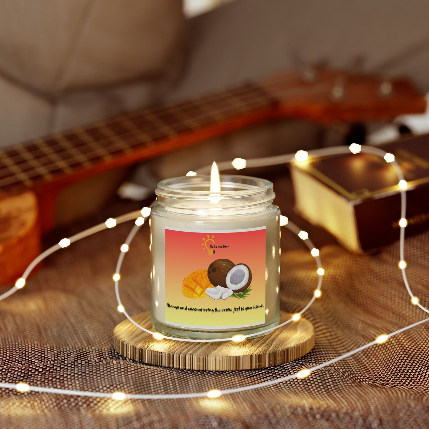 Scented Candles, Coconut-Mango