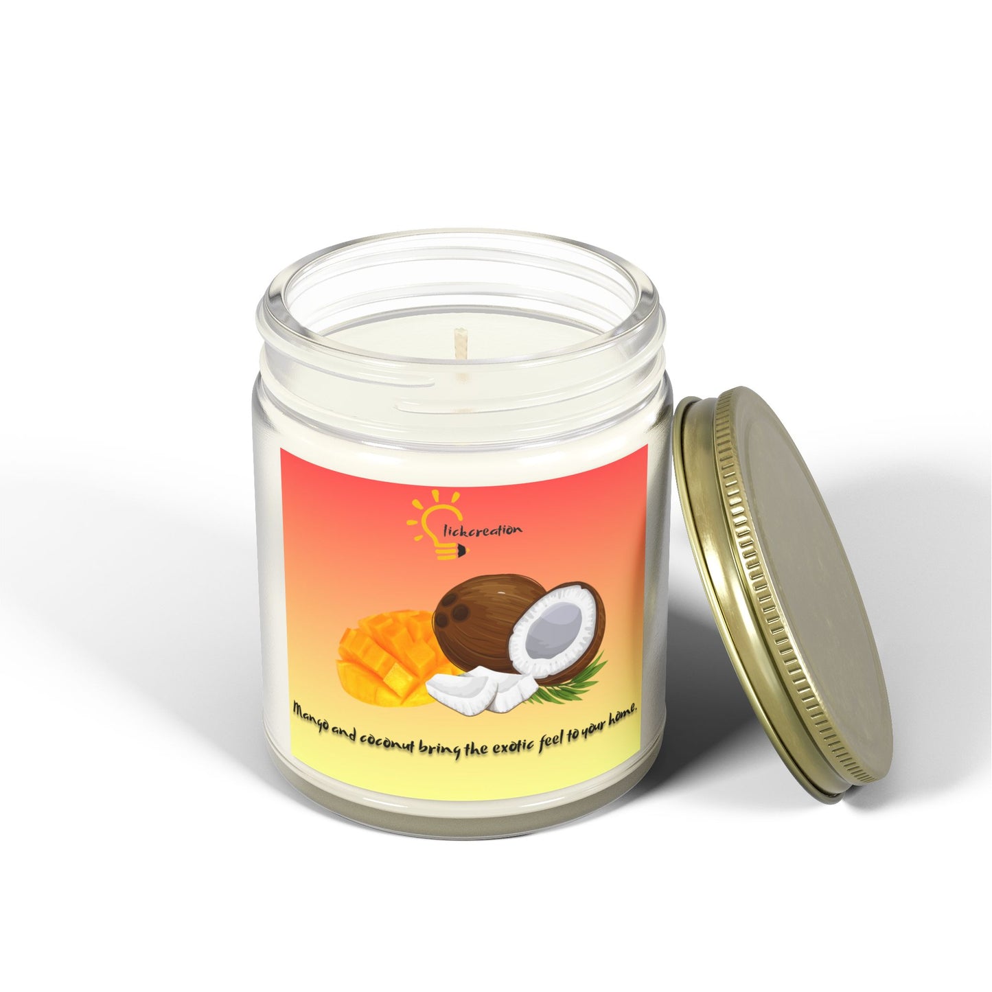 Scented Candles, Coconut-Mango