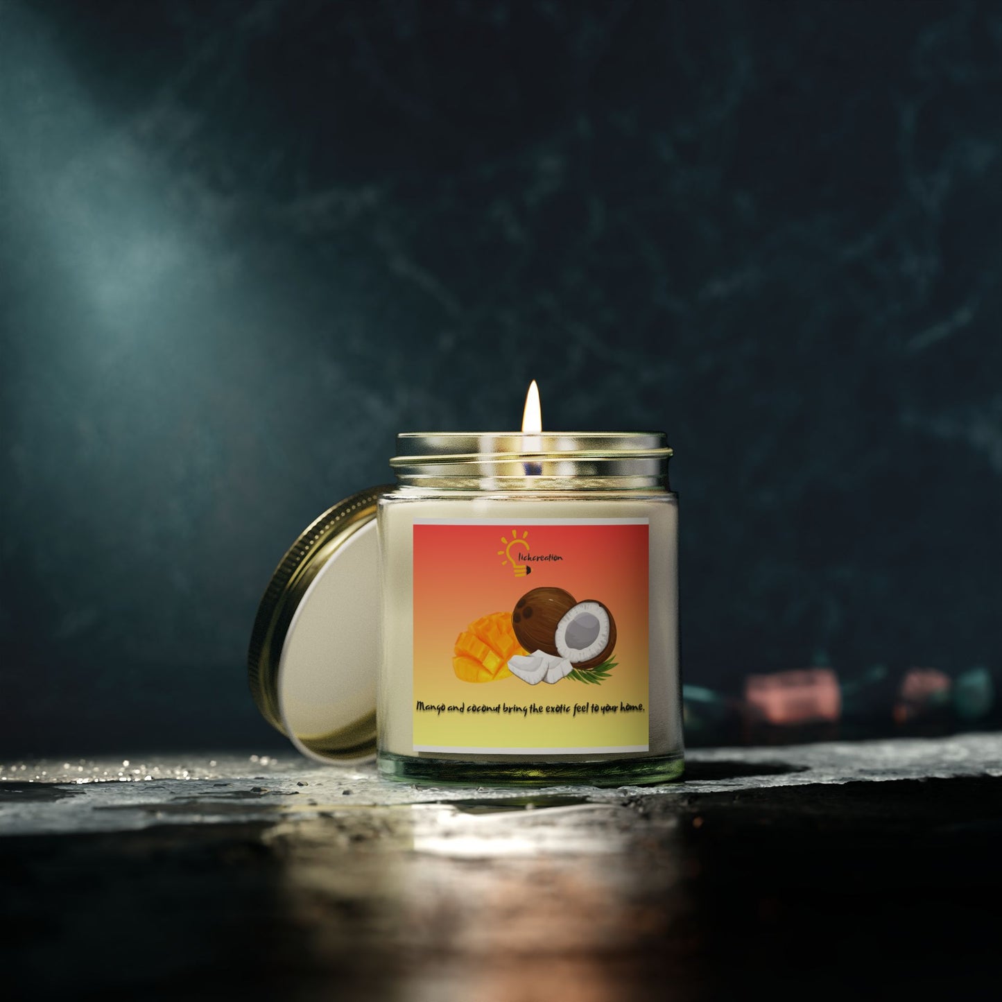 Scented Candles, Coconut-Mango