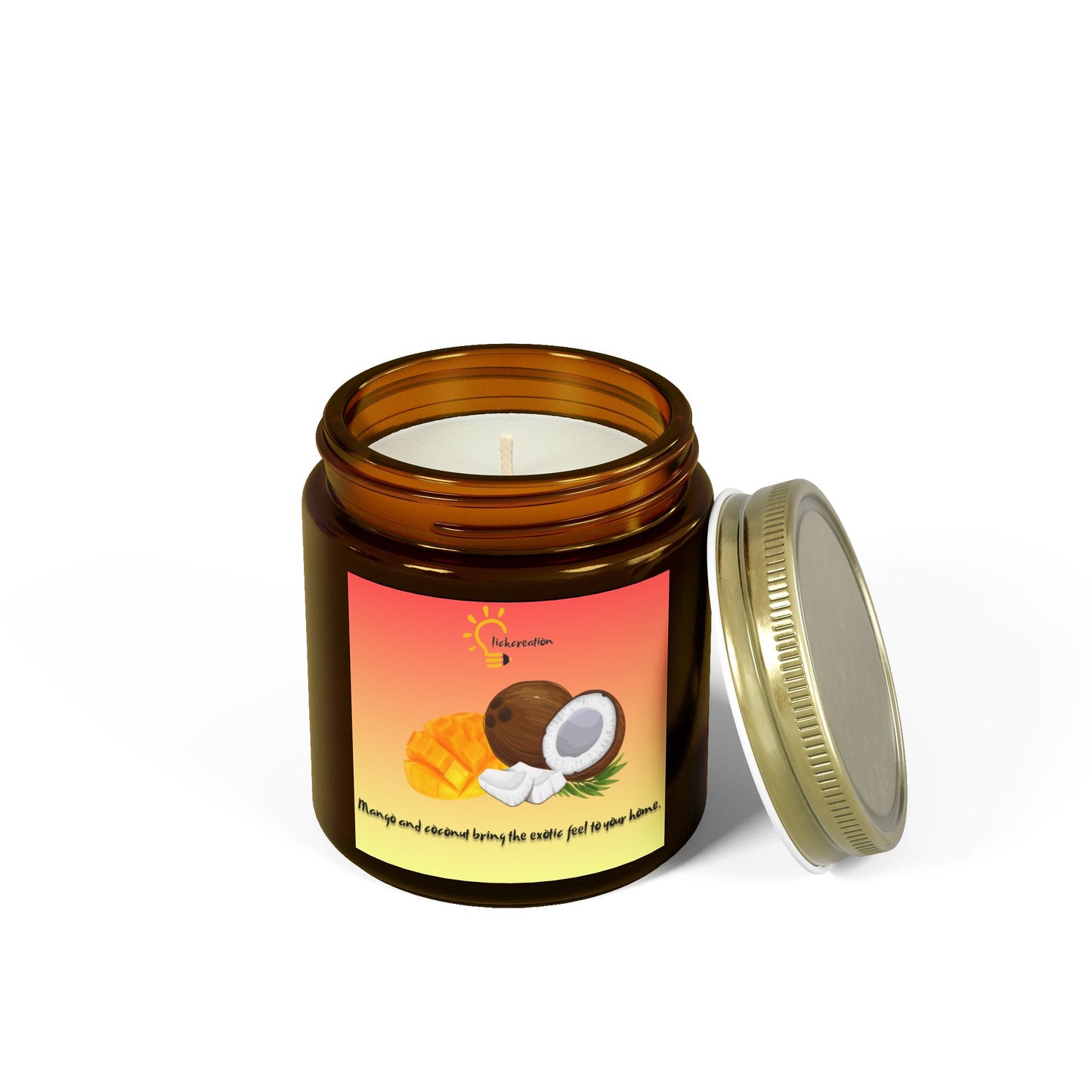 Scented Candles, Coconut-Mango