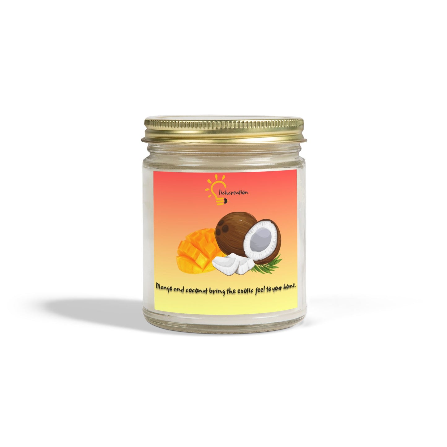 Scented Candles, Coconut-Mango