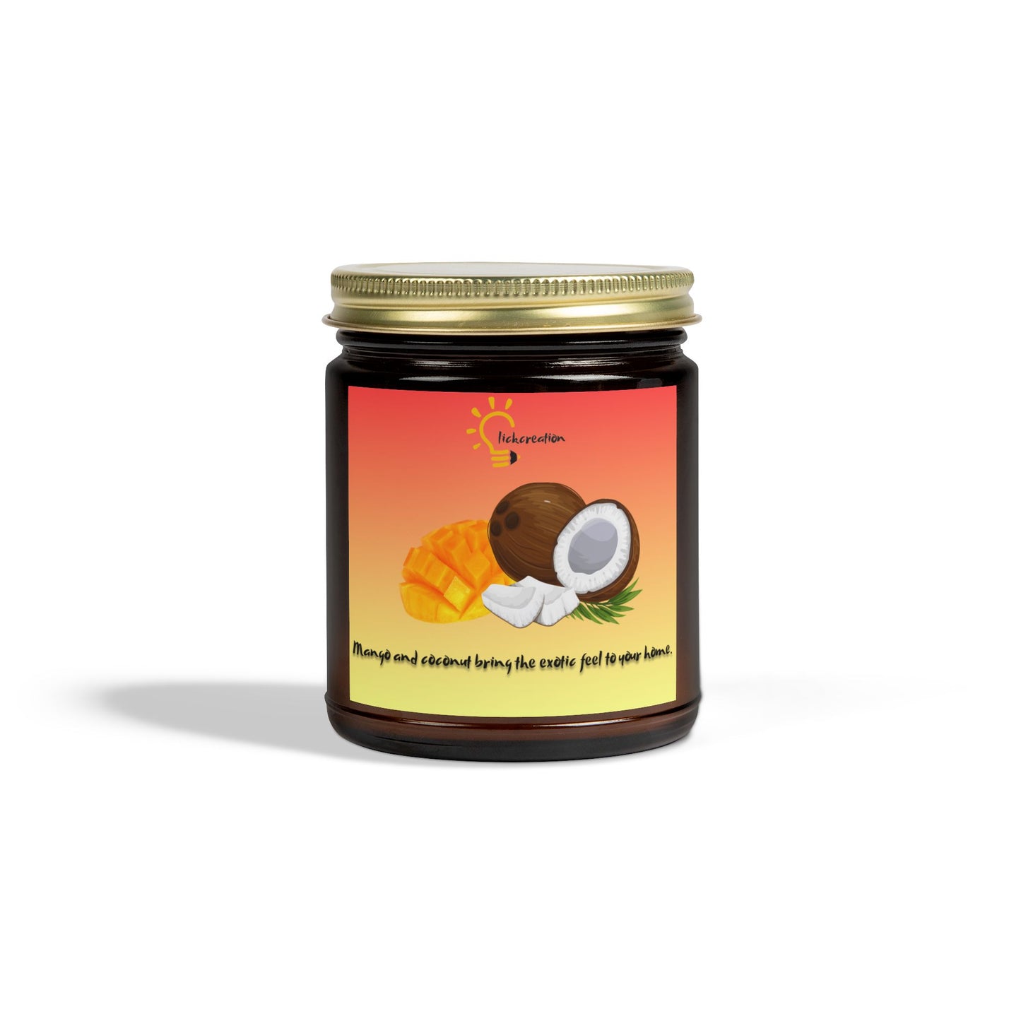 Scented Candles, Coconut-Mango