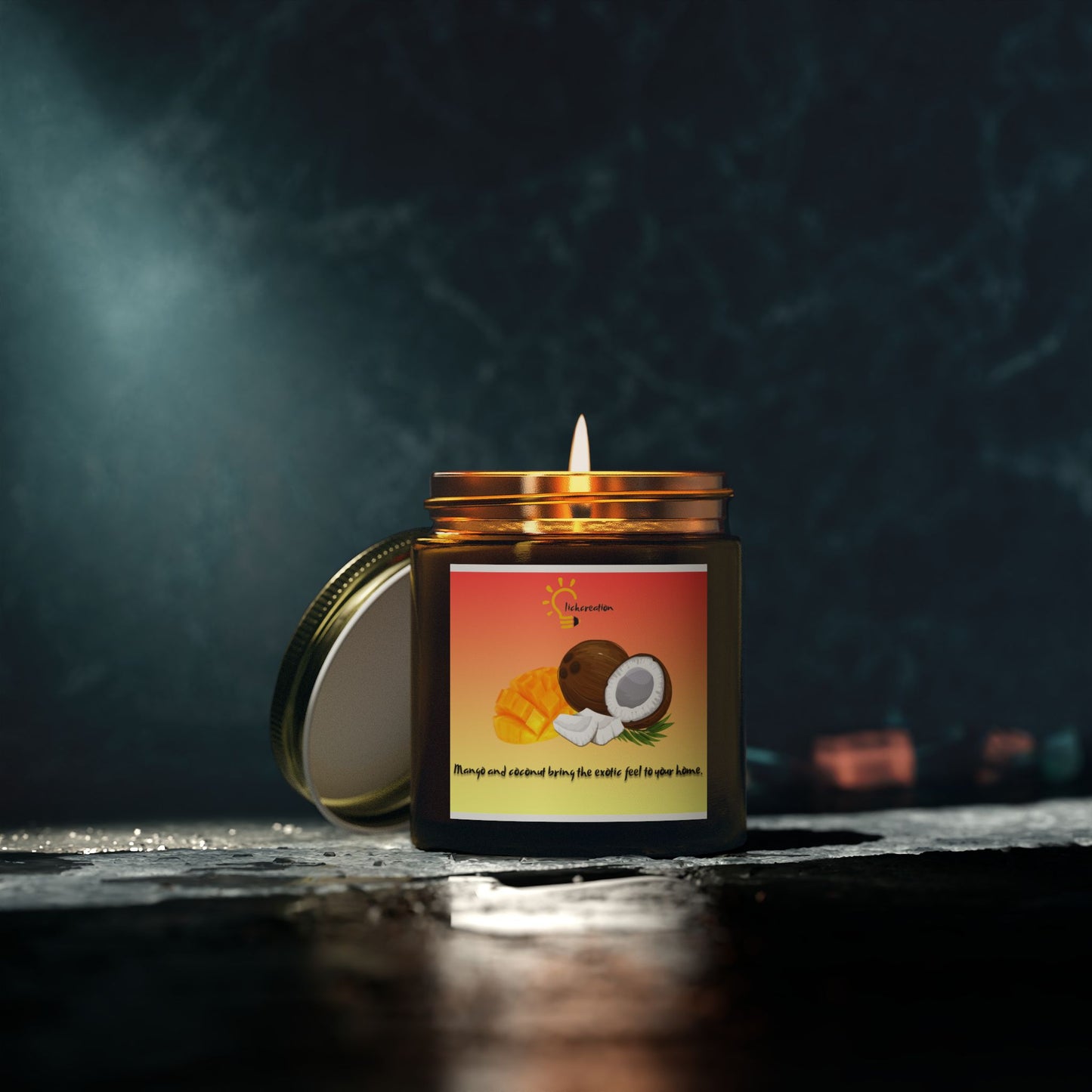 Scented Candles, Coconut-Mango