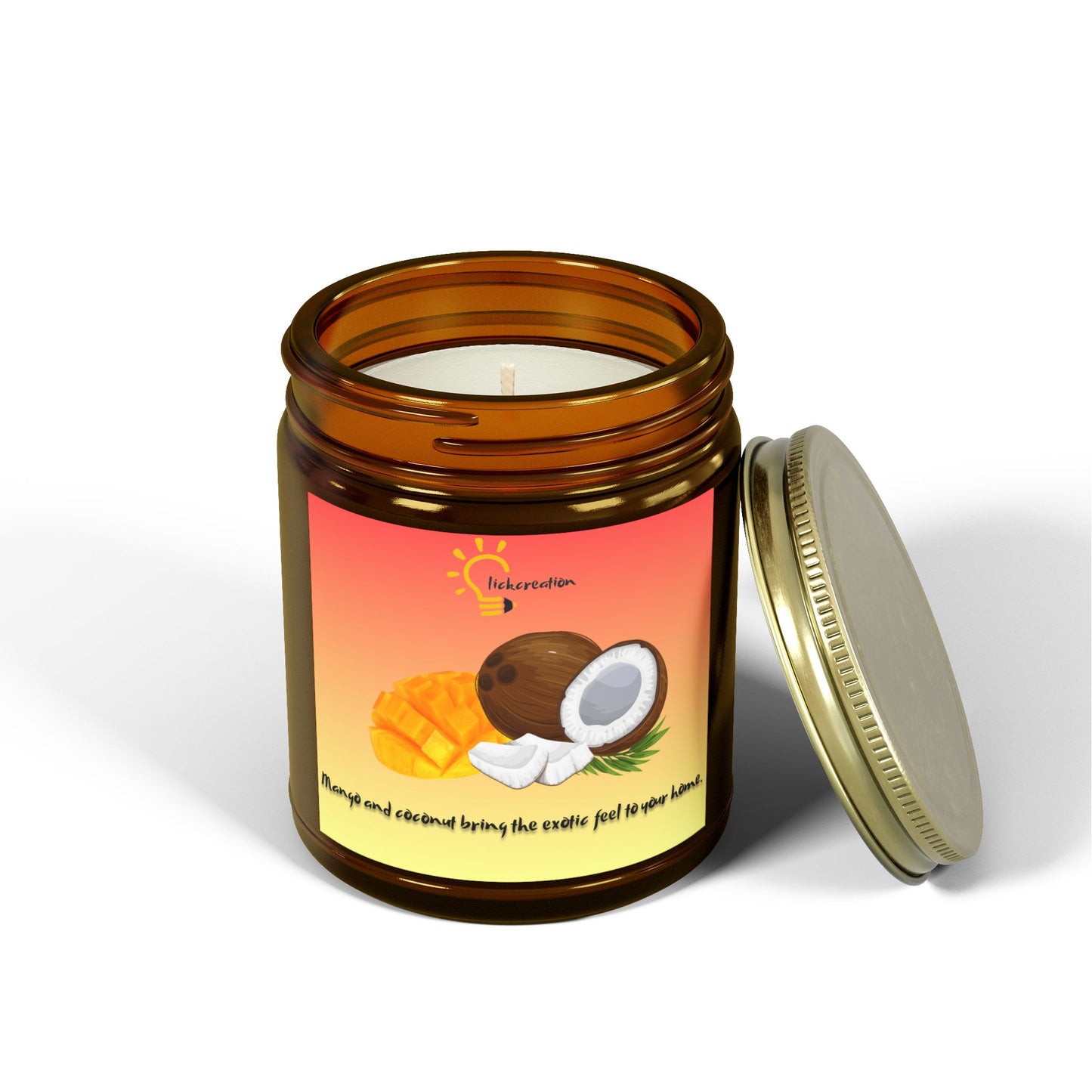 Scented Candles, Coconut-Mango