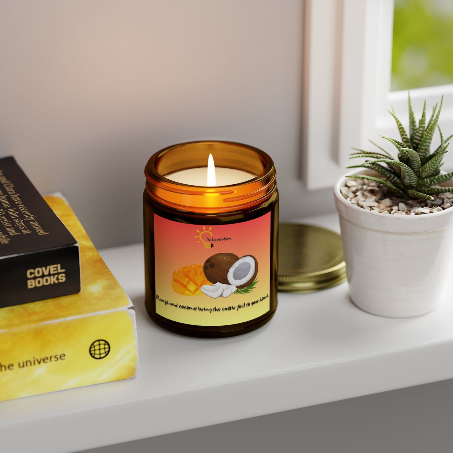 Scented Candles, Coconut-Mango