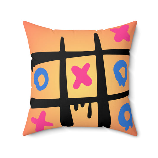 Tic-Tac-Toe Pillow