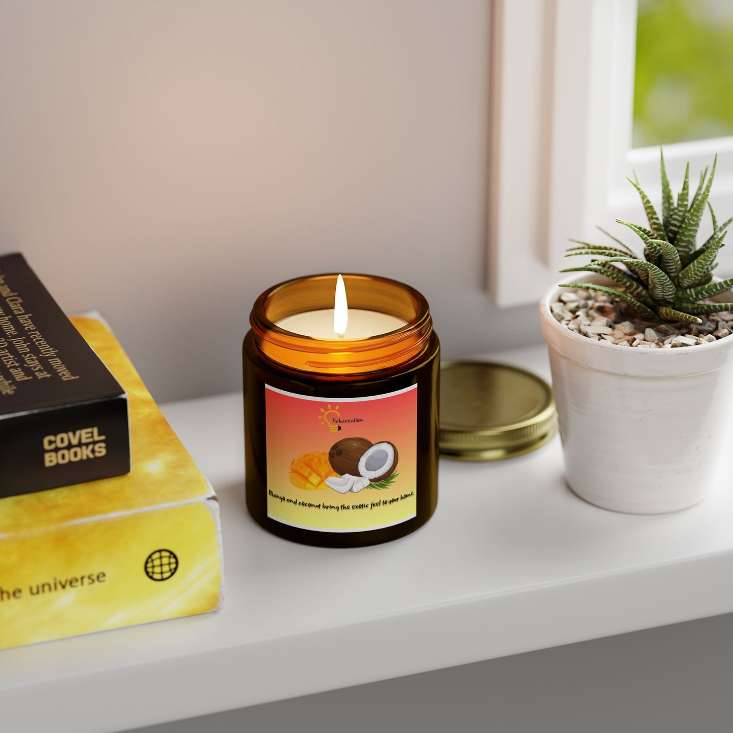 Scented Candles, Coconut-Mango