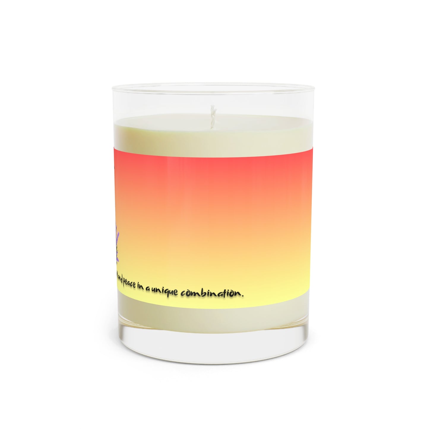 Scented Candle - Lavender Sage Glass